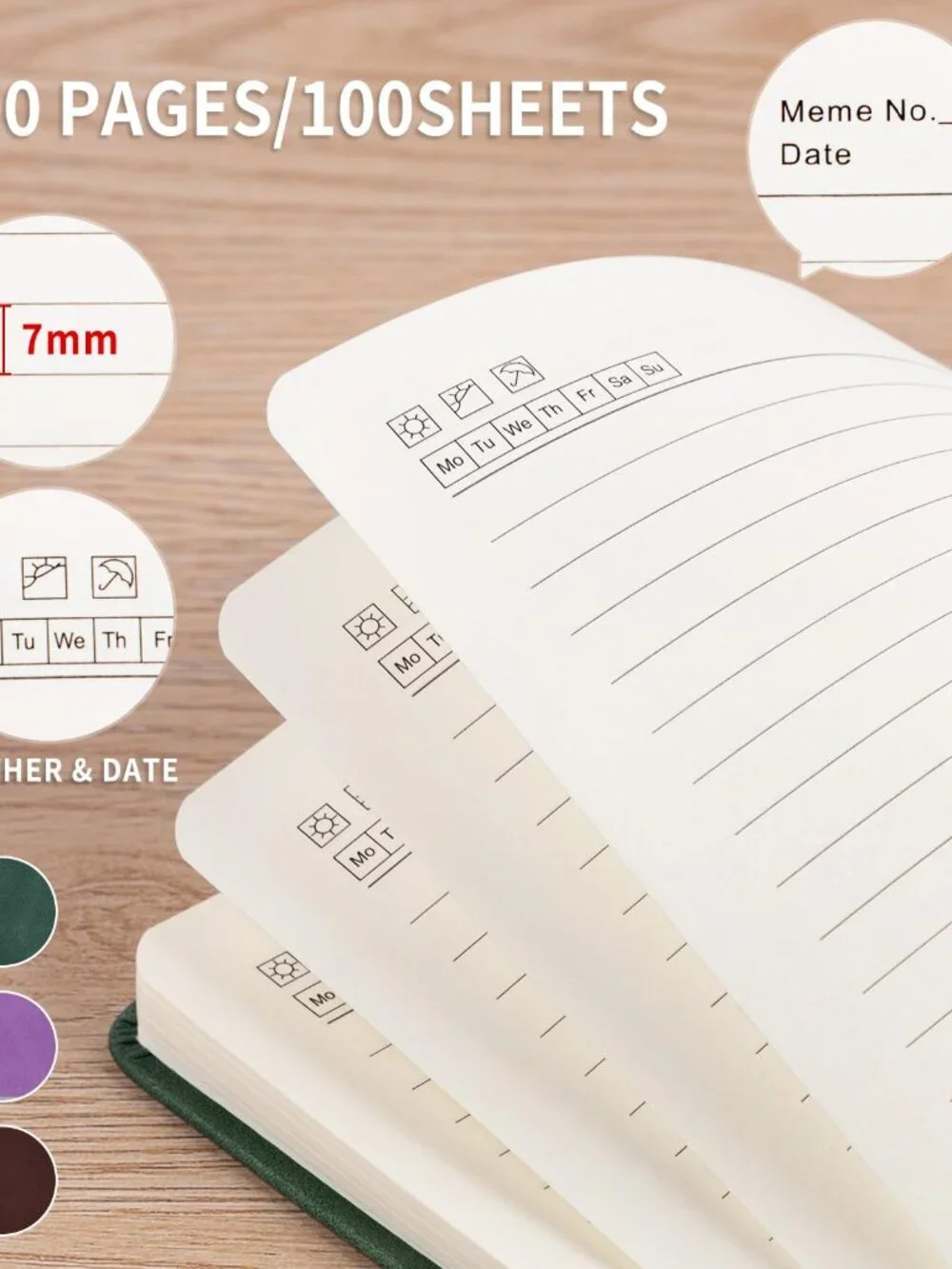 N/A hardcover leather